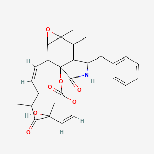 molecular formula C28H33NO7 B1669695 Cytochalasin E CAS No. 36011-19-5