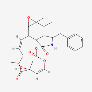 molecular formula C30H37NO7 B1669695 Cytochalasin e CAS No. 36011-19-5