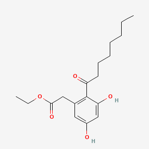 molecular formula C18H26O5 B1669699 Cytosporone B CAS No. 321661-62-5