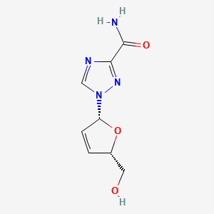 molecular formula C8H10N4O3 B1669711 D4-Ribavirin CAS No. 131922-28-6
