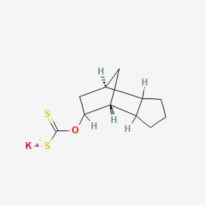 Potassium O-(octahydro-4,7-methano-1H-inden-5-yl) dithiocarbonate