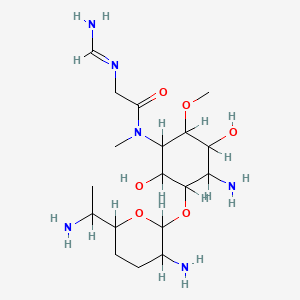 molecular formula C18H36N6O6 B1669753 Dactimicin CAS No. 73196-97-1