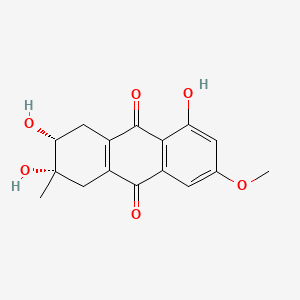molecular formula C16H16O6 B1669755 Dactylarin CAS No. 22350-90-9