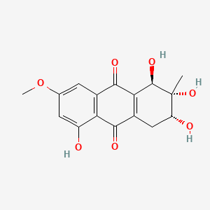 molecular formula C16H16O7 B1669756 Dactylariol CAS No. 67022-41-7