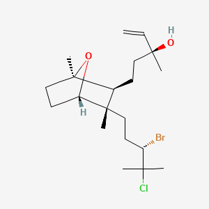 molecular formula C20H34BrClO2 B1669758 Dactylomelol CAS No. 126739-08-0