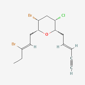 molecular formula C15H19Br2ClO B1669761 Dactylyne CAS No. 55306-12-2