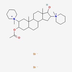 molecular formula C33H58Br2N2O3 B1669763 Dacuronium Bromide CAS No. 27115-86-2