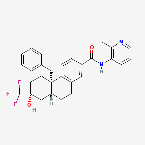 molecular formula C29H29F3N2O2 B1669771 Dagrocorat CAS No. 1044535-52-5