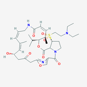 molecular formula C34H50N4O9S B1669780 Dalfopristin CAS No. 112362-50-2