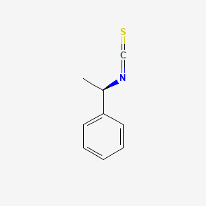 molecular formula C9H9NS B1669781 D-alpha-Methylbenzyl isothiocyanate CAS No. 24277-44-9