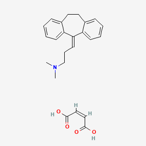 molecular formula C24H27NO4 B1669786 Amitriptyline maleate CAS No. 30227-34-0