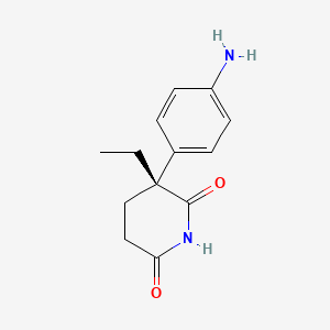 molecular formula C13H16N2O2 B1669787 (R)-aminoglutethimide CAS No. 55511-44-9