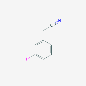 molecular formula C8H6IN B166980 3-Iodophenylacetonitrile CAS No. 130723-54-5
