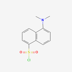molecular formula C12H12ClNO2S B1669800 Dansyl chloride CAS No. 605-65-2