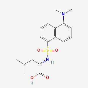 molecular formula C18H24N2O4S B1669802 Dansylleucine CAS No. 1100-22-7