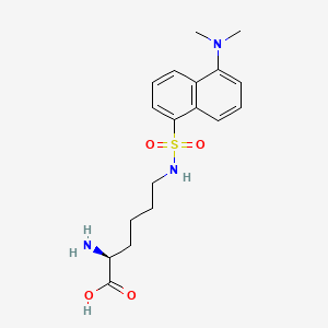 molecular formula C18H25N3O4S B1669803 Dansyllysine CAS No. 1101-84-4
