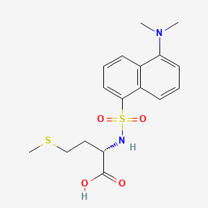 molecular formula C17H22N2O4S2 B1669804 Dansylmethionine CAS No. 17039-58-6