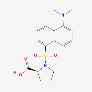 molecular formula C17H20N2O4S B1669807 Dansylproline CAS No. 1239-94-7