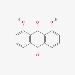 molecular formula C14H8O4 B1669808 Danthrone CAS No. 117-10-2