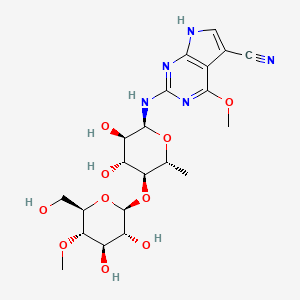 molecular formula C21H29N5O10 B1669819 Dapiramicin CAS No. 67298-15-1