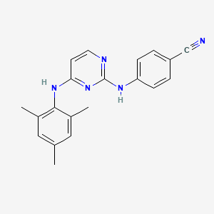 molecular formula C20H19N5 B1669821 Dapivirine CAS No. 244767-67-7