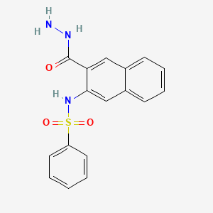 molecular formula C17H15N3O3S B1669822 Dapl-in-1 CAS No. 423732-11-0