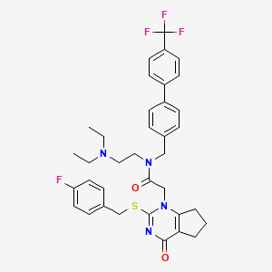 molecular formula C36H38F4N4O2S B1669826 Darapladib CAS No. 356057-34-6
