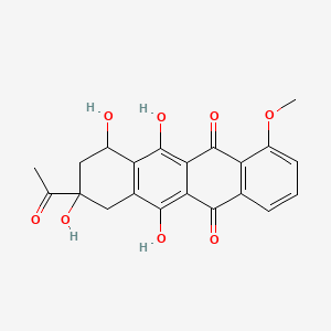 molecular formula C21H18O8 B1669838 Daunomycinone CAS No. 21794-55-8