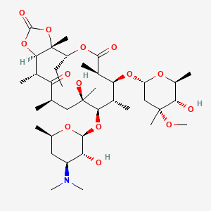 molecular formula C38H65NO14 B1669842 Davercin CAS No. 55224-05-0