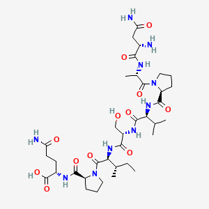molecular formula C36H60N10O12 B1669843 Davunetide CAS No. 211439-12-2