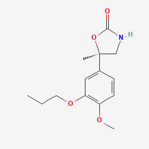 molecular formula C14H19NO4 B1669844 Mesopram CAS No. 189940-24-7