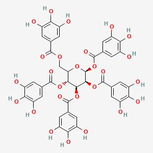 molecular formula C41H32O26 B1669849 Pentagalloylglucose CAS No. 14937-32-7