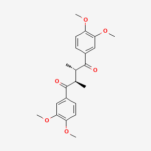 molecular formula C22H26O6 B1669858 DBB-7373 CAS No. 36287-37-3
