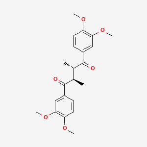 (2R,3S)-1,4-bis(3,4-dimethoxyphenyl)-2,3-dimethylbutane-1,4-dione