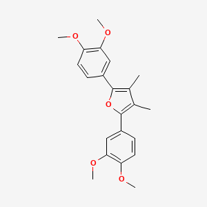 molecular formula C22H24O5 B1669861 DBF-6339 CAS No. 4676-33-9