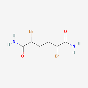 molecular formula C6H10Br2N2O2 B1669862 DBHDA CAS No. 99584-96-0