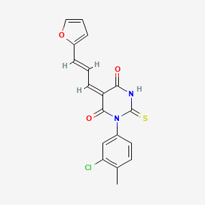 molecular formula C18H13ClN2O3S B1669891 DCH36_06 