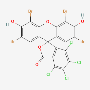 molecular formula C20H4Br4Cl4O5 B1669900 D & C Red no. 27 CAS No. 13473-26-2