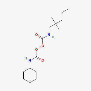 molecular formula C15H28N2O4 B1669905 1,3-Propanediol, 2-methyl-2-propyl-, carbamate cyclohexanecarbamate CAS No. 4570-16-5