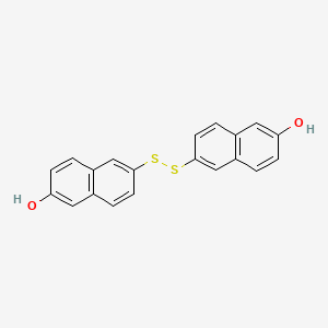 molecular formula C20H14O2S2 B1669913 6-Hydroxy-2-naphthyl disulfide CAS No. 6088-51-3