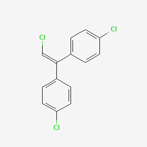 molecular formula C21H32O4 B1669915 1,1-Bis(p-chlorophenyl)-2-chloroethene CAS No. 1022-22-6