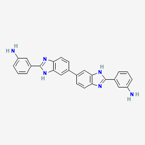 molecular formula C26H20N6 B1669918 DDRI-18 CAS No. 4402-18-0