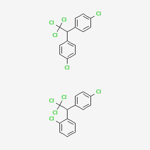 molecular formula C28H18Cl10 B1669922 Ddt Technical CAS No. 8017-34-3