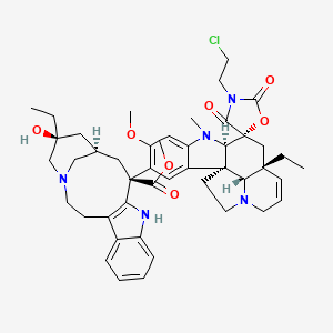 molecular formula C46H56ClN5O7 B1669926 Deacetoxyvinzolidine CAS No. 165659-77-8