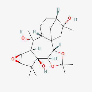Deacetyllyoniol A acetonide