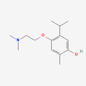 molecular formula C14H23NO2 B1669939 Deacetylmoxisylyte CAS No. 35231-36-8