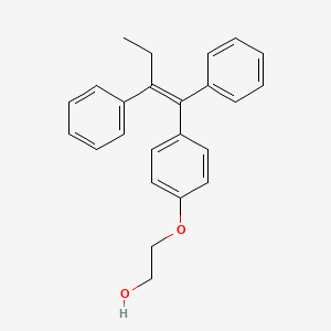 molecular formula C24H24O2 B1669960 Tamoxifen-ol CAS No. 77207-49-9