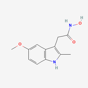 molecular formula C12H14N2O3 B1669975 Deboxamet CAS No. 34024-41-4