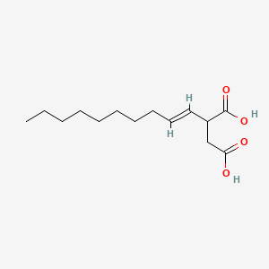 molecular formula C14H24O4 B1669981 2-(1-Decen-1-yl)butanedioic acid CAS No. 76386-11-3