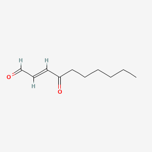 B1669982 (E)-4-Oxodec-2-enal CAS No. 92464-81-8
